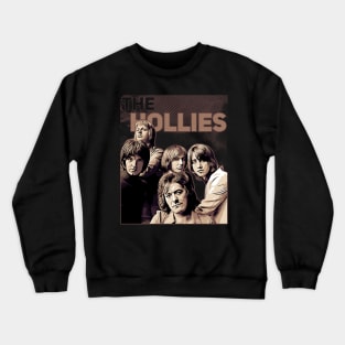 The Hollies // Band// Brown Vintage Crewneck Sweatshirt